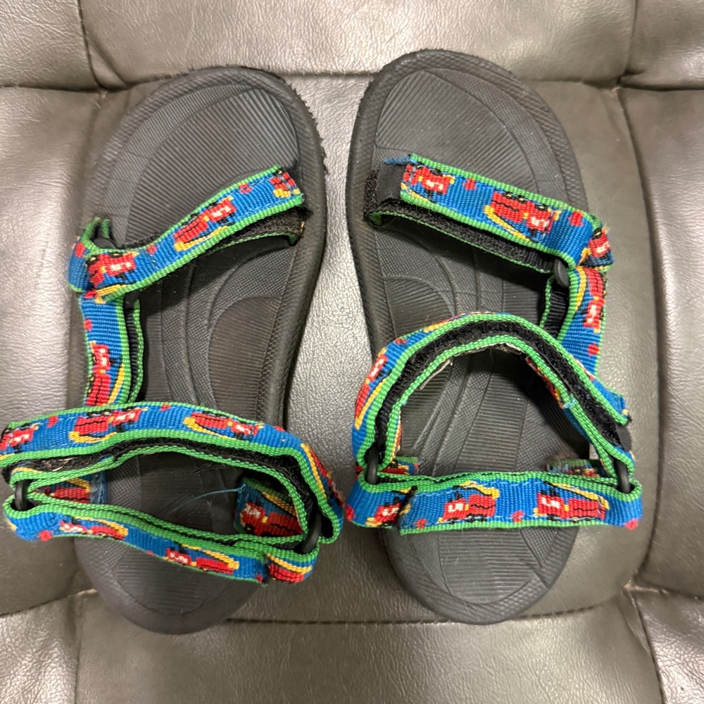 Teva Kids Blue and Red Sandals